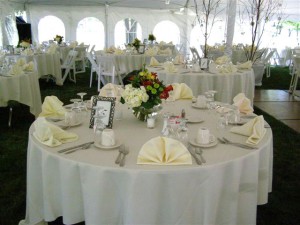 rentals & tents, 2011 weddings