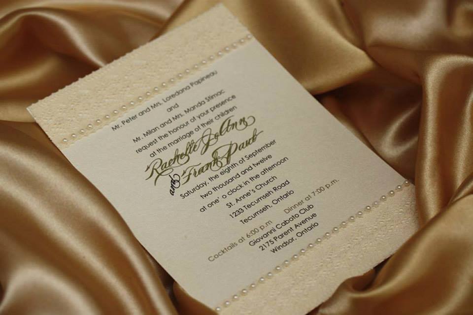 See You There Invitations- Custom Design